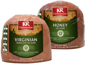 KR-Castlemaine-Honey-Leg-Ham-or-Virginian-Boneless-Leg-Ham-750g on sale