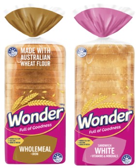 Wonder+White+or+Wholemeal+Bread+680-700g+Selected+Varieties