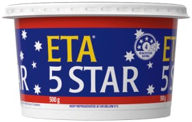 ETA-5-Star-Margarine-Spread-500g on sale