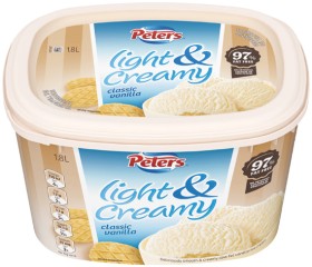 Peters+Light+%26amp%3B+Creamy+Ice+Cream+1.8+Litre+Selected+Varieties