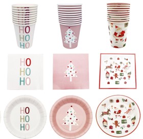 Festive+Disposable+Tableware+Assorted+Designs%2A