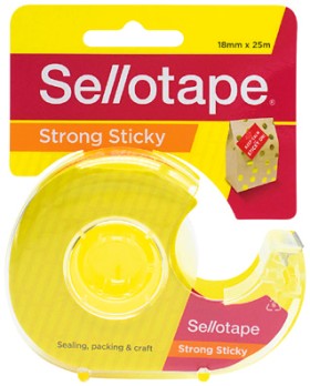 Sellotape+Sticky+Tape+Dispenser+18mm%26times%3B25m