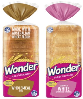 Wonder+White+or+Wholemeal+Bread+680-700g+Selected+Varieties