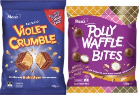 Violet+Crumble+120%E2%80%91150g+or+Polly+Waffle+Bites+125g+Share+Pack+Selected+Varieties