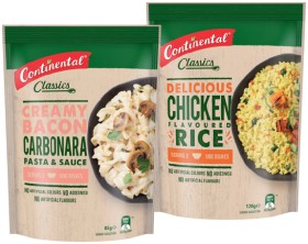 Continental+Pasta+%26amp%3B+Sauce+85%E2%80%91105g+or+Rice+115%E2%80%91125g+Selected+Varieties