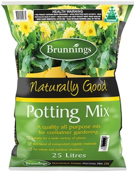 Brunnings-Naturally-Good-Potting-Mix-or-Pine-Bark-Mulch-25-Litre on sale