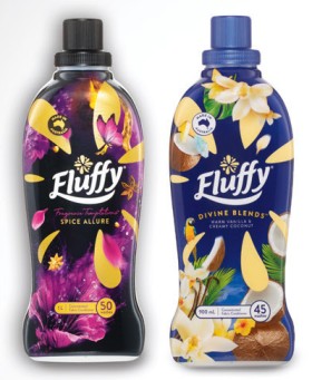 Fluffy+Concentrated+Fabric+Conditioner+900mL%E2%80%911+Litre+Selected+Varieties