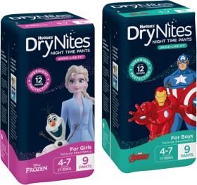 Huggies+DryNites+Pants+8%E2%80%9110+Pack+Selected+Varieties