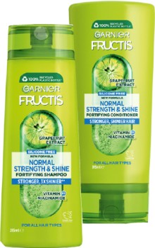 Garnier+Fructis+Shampoo+or+Conditioner+315mL+Selected+Varieties