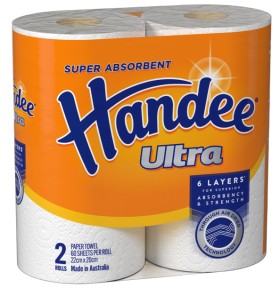 Handee-Ultra-Paper-Towel-2-Pack on sale