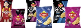 Smith%26%23039%3Bs+Crinkle+Cut+or+Double+Crunch+Potato+Chips+150g-170g