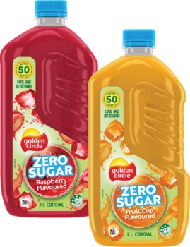 Golden-Circle-Zero-Sugar-Cordial-2-Litre on sale