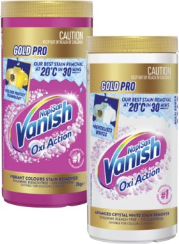 Vanish-Napisan-Oxi-Action-Gold-Pro-Stain-Remover-2kg on sale