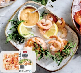 Coles+Cooked+Prawns+with+Cocktail+Sauce+260g