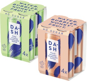 Dash+Sparkling+Water+4x330mL