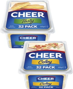 Cheer+Cheese+Slices+500g