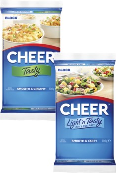 Cheer-Cheese-Block-400g on sale