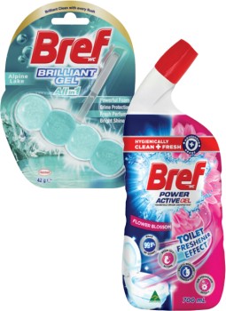 Bref+Liquid+600mL-700mL+or+In+The+Bowl+Toilet+Cleaner+42g-50g