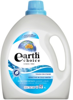 Earth-Choice-Ultra-Concentrate-Laundry-Liquid-4-Litre on sale