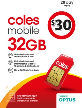 Coles+Mobile+%2430+Prepaid+SIM