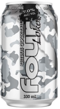 NEW-Four-Loko-White-Cans-4x330mL on sale