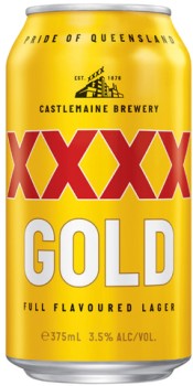 XXXX-Gold-30-Can-Block on sale