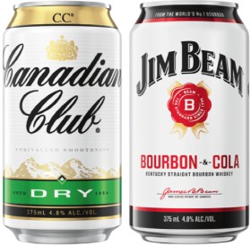 Canadian-Club-or-Jim-Beam-48-Varieties-10-Pack on sale