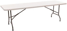 Table-Rectangle-24m-White-Plastic-for-HIRE-Seats-10-Ea on sale