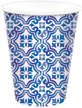 NEW-Mediterranean-Cup-Paper-Pk-8 on sale