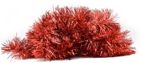 Tinsel-Red-Large-10cm-x-5m-Ea on sale