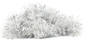 Tinsel+Silver+Large+10cm+x+5m+Ea