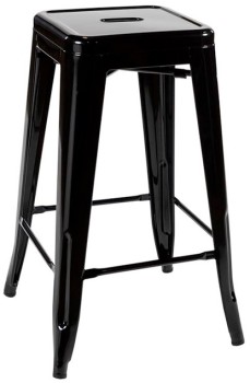 NEW+Bar+Stool+Black+Metal+30cm+x+76cm+HIRE%2A+Ea