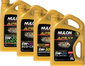 30%25+off+Selected+Nulon+Apex%2B+5L+Engine+Oils%5E