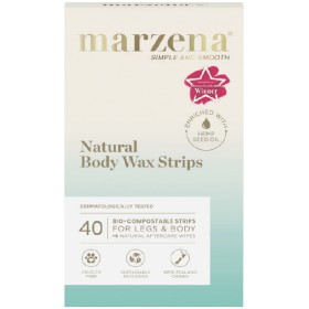 Marzena+Natural+Body+Wax+Strips+Pk+40