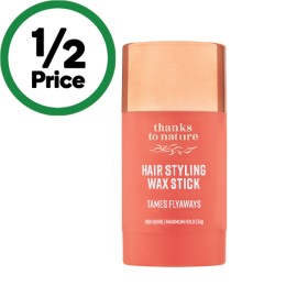 Thanks-To-Nature-Hair-Styling-Wax-Stick-50g on sale