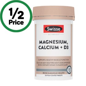 Swisse-Ultiboost-Magnesium-Calcium-D3-Tablets-Pk-120 on sale