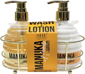 SHE-Manuka-Honey-Hand-Wash-Lotion-Caddy on sale