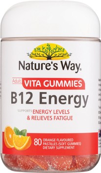 Nature%26rsquo%3Bs+Way+Adult+Vita+Gummies+B12+Energy+80+Pack%2A