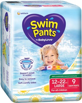 Babylove-Swim-Pants-12-22kg-Large-9-Pack on sale