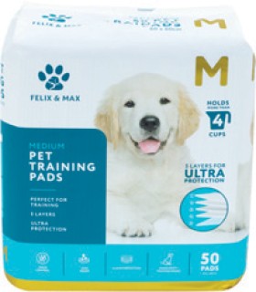 Pet+Training+Pads+60x60cm+50+Pack