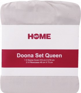 Microfibre+Doona+Set+Assorted+Colours