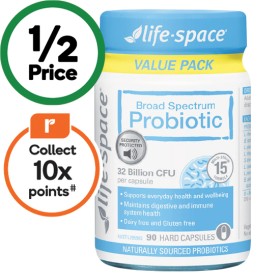 Life-Space+Broad+Spectrum+Probiotic+Capsules+Pk+90%7E