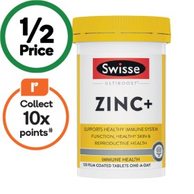 Swisse-Ultiboost-Zinc-Tablets-Pk-120 on sale