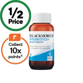 Blackmores-Probiotics-Daily-Health-Capsules-Pk-55 on sale