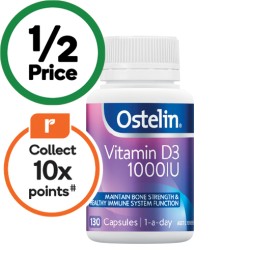 Ostelin+Vitamin+D3+1000IU+Capsules+Pk+130%7E