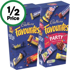 Cadbury-Favourites-520g on sale