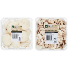 Australian-Cup-or-Sliced-Mushrooms-500g-Pack on sale