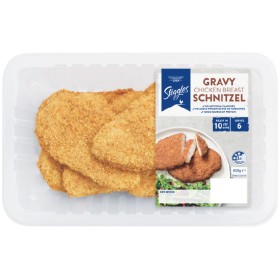 Steggles-Gravy-Chicken-Schnitzel-600g on sale