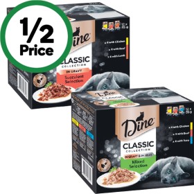 Dine-Classic-Wet-Cat-Food-Pk-12-x-85g on sale