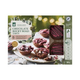 Woolworths-Chocolate-Rocky-Road-Tarts-Pk-6 on sale